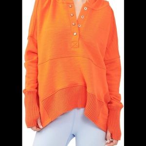 Free People movement sweatshirt top